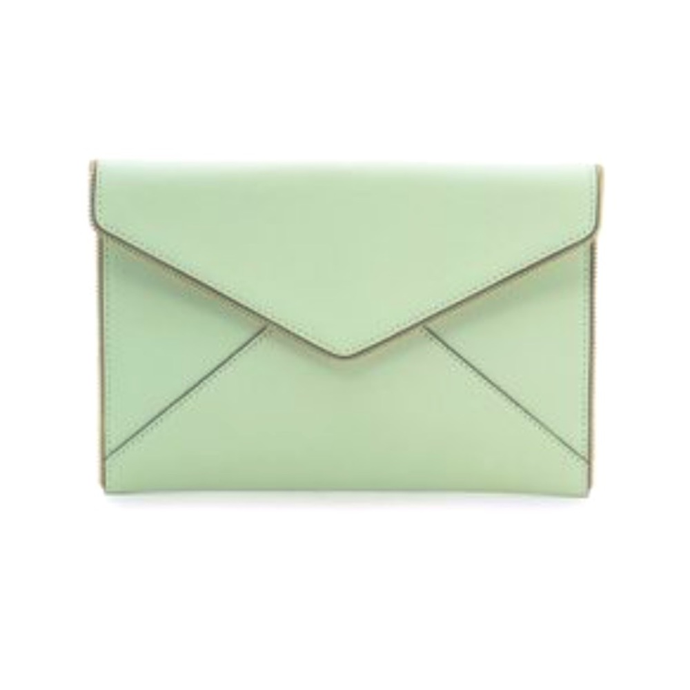 Rebeccca Minkoff Mint Leo Clutch